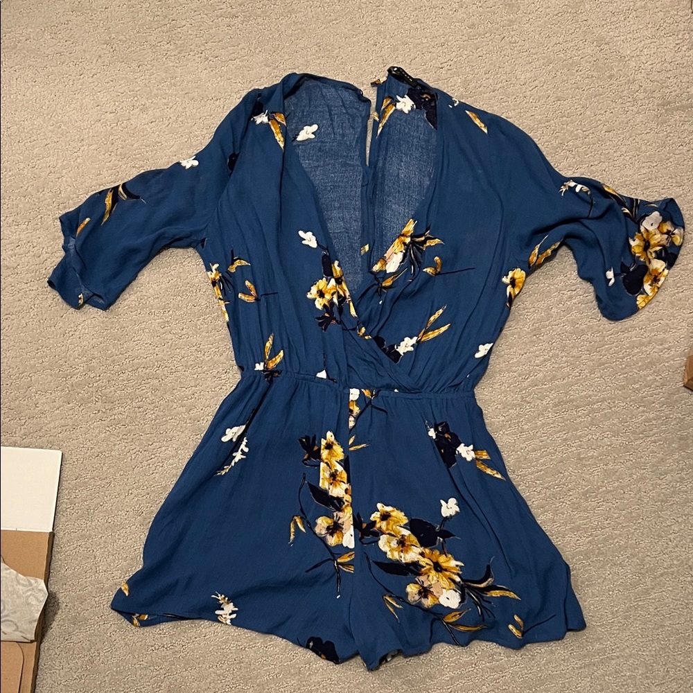 Staccato Blue Floral Dress